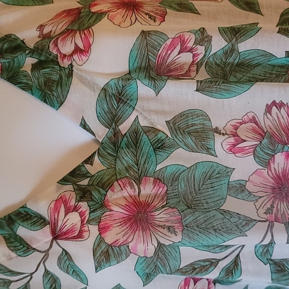 ♥️hm  tunic size M floral print and summer, beach, boho, - Picture 8 of 16